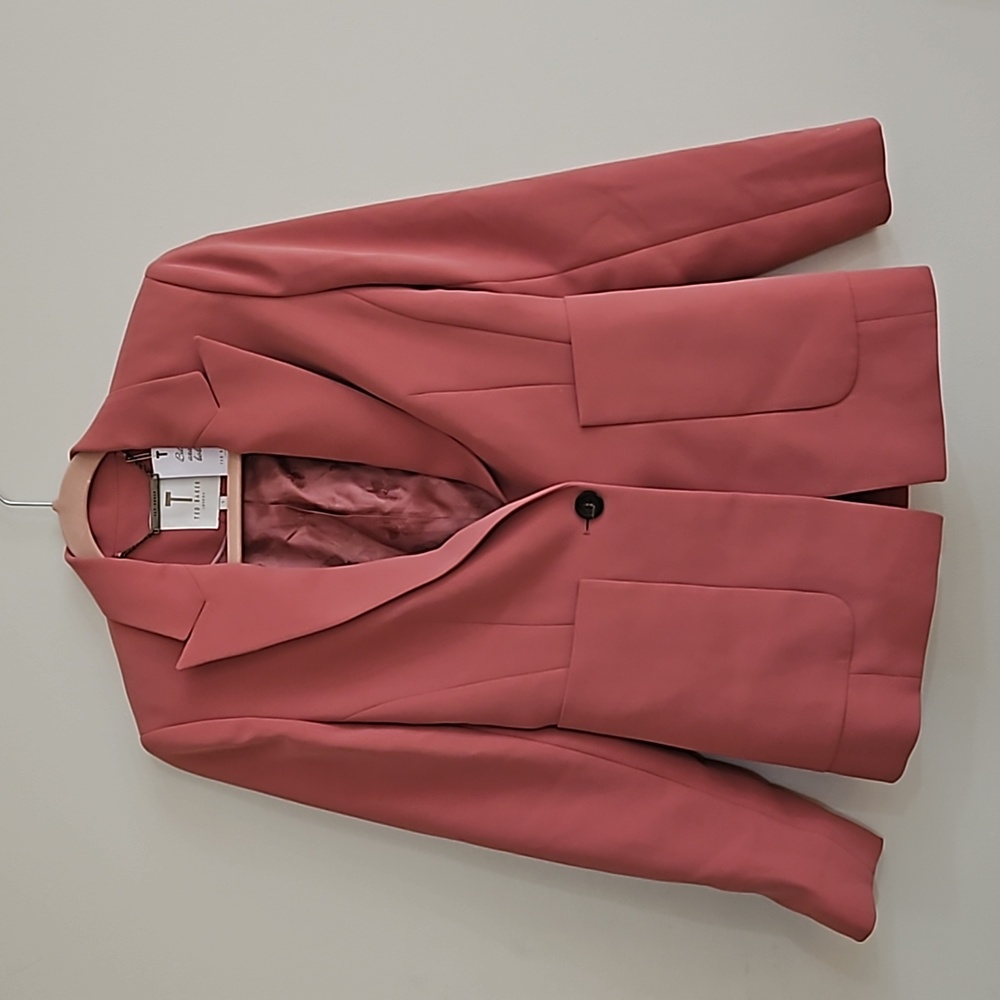 Ted Baker Jacket Color Mid Pink - Size 1/Size 4 US